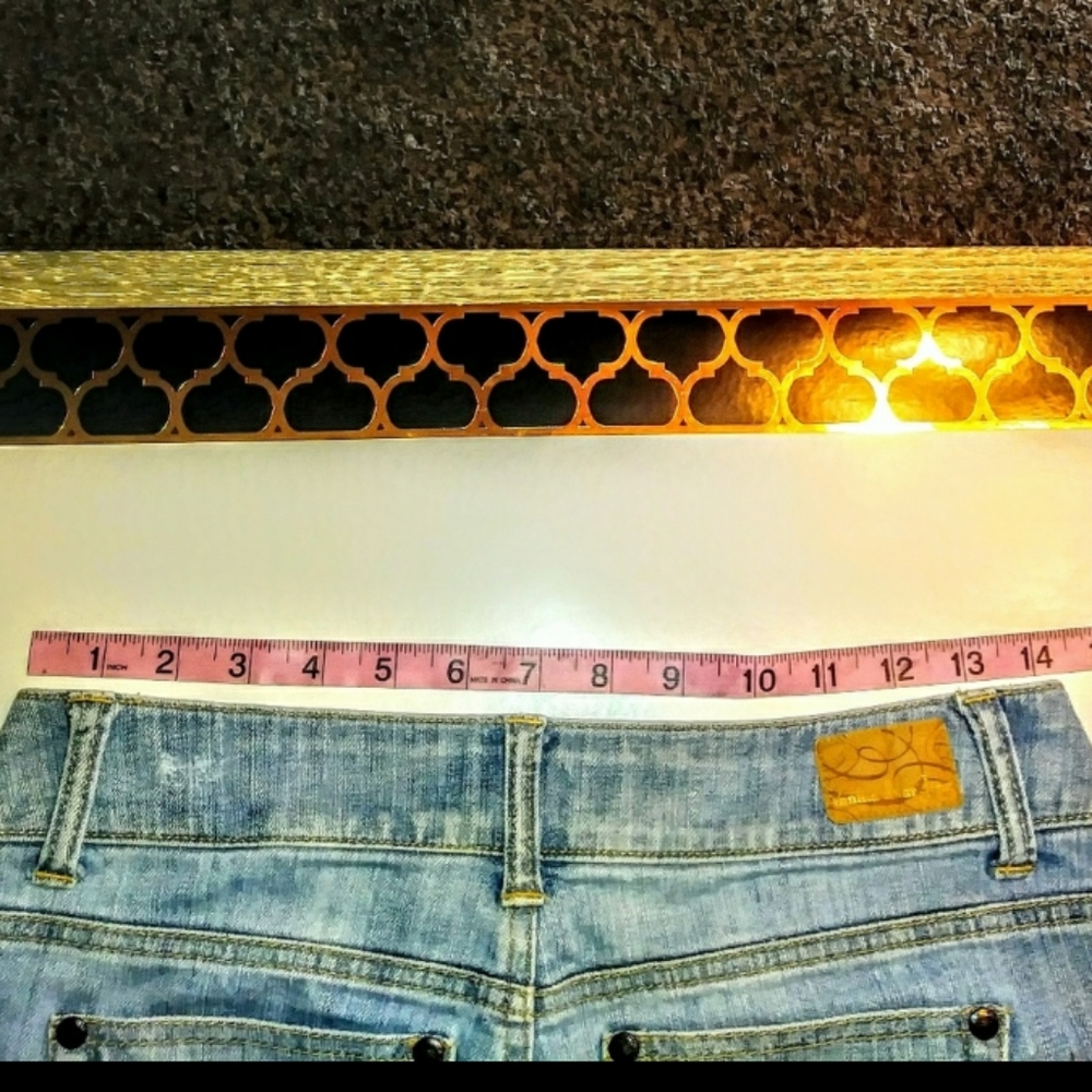 Vanilla Star Shorts Size 3 Denim Bermuda NWOT - Picture 8 of 9